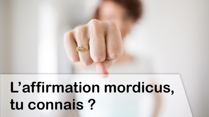 affirmation mordicus